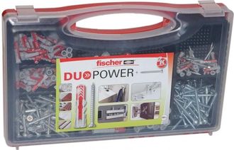 Fischer 536091 Tornillo De Anclaje Y Taco 140 Pieza(s) Juego De Enchufes De Pared Y Tornillos