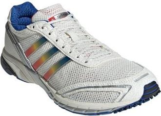 adidas Adizero Adios 7 Running Shoe in White/Team Royal Blue/Yellow at Nordstrom, Size 5.5