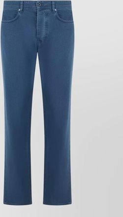 Stone Island straight leg denim five pocket trousers