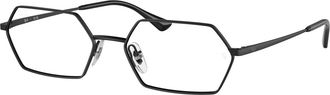 Ray-Ban Yevi Demo Hexagonal Unisex Eyeglasses RX6528 2503 54