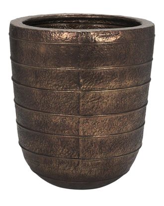 Mercana Aivana Extra Large Antiqued Metal Floor Vase