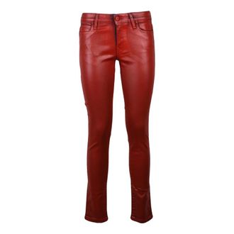 Vivienne Westwood Dames, Jeans, Rood, Maat: W26 Katoen