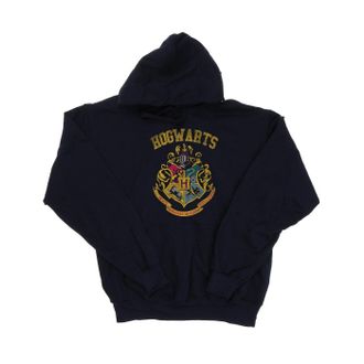 Harry Potter Heren Zweinstein Varsity Hoodie (Marineblauw)