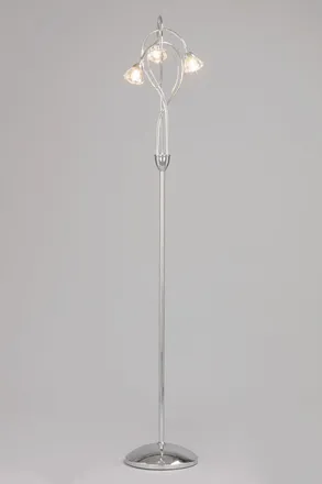 BHS Marianne Floor Lamp in Silver
