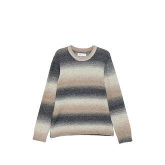 Sams&oslash;e & Sams&oslash;e Gradient-effect Striped Sweater