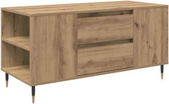 vidaXL Mesa de Café with Drawer Roble artisan 102 x 44.5 x 50 cm Vidaxl