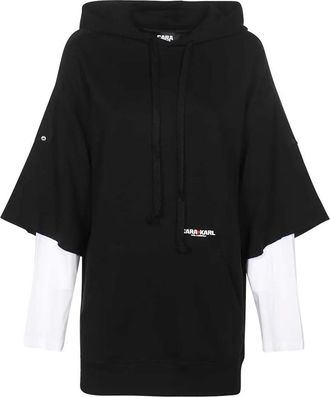Karl Lagerfeld Felpa con cappuccio - Nero