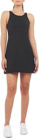 Spanx SPANXshape Get Moving High Neck Dress in Very Black at Nordstrom Rack, Size X-Large