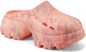 Hunter Bryce Platform Mule in Orange at Nordstrom Rack, Size 10