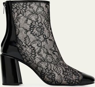 Jimmy Choo London Kisu 85 AB Lace Ankle Boots