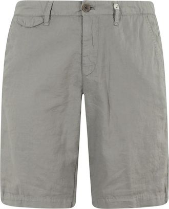 Myths Militaire Linnen Katoenen Shorts - Heren - Korte Broeken - Groen - 2XL - Katoen - Korte Broeken