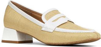 Donald J Pliner Tristinar Raffia Loafer Pump