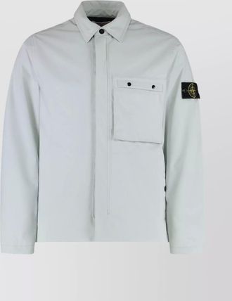 Stone Island padded nylon jacket front pocket