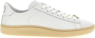 Valentino Garavani Schoenen, Dames, Wit, 40 EU, Leer, Royco Sneaker