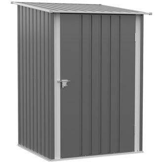 OUTSUNNY Caseta de jard&iacute;n 100x103x160 cm gris