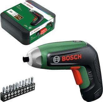 Bosch Atornillador Inal&aacute;mbrico Bosch Ixo 8 Basic 06039g4000 4 V 2,0 Ah Con 10 Puntas Y Estuche De Almacenamiento