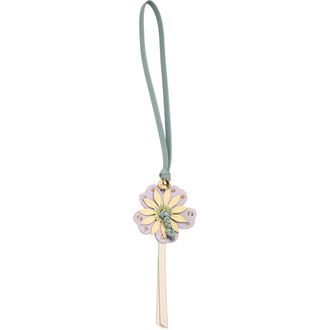 Zimmermann Brightside Leather Bag Charm in Lilac/Sky at Nordstrom