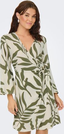 Jacqueline de Yong Wickelkleid »JDYSEZEN LIFE 7/8 SHORT DRESS WVN DIA« Sommerkleid