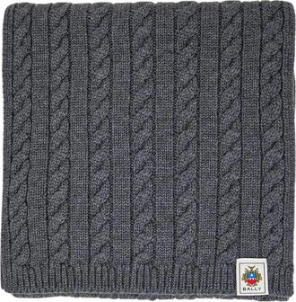 Bally Wool Scarf - Heren - Wintersjaals - Grijs - ONE Size - Wol - Accessoires