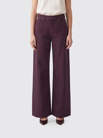 Mother Jeans Donna colore Bordeaux