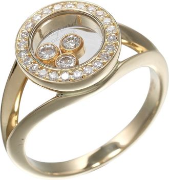 Chopard yellow gold (18K) Band Ring (Pre-Owned)