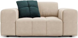 CXL by Christian Lacroix Sillón de terciopelo beige claro