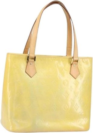 Louis Vuitton Pre-owned Tote Bags, female, Yellow, Size: ONE SIZE Pre-owned Vintage Tote Bag