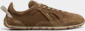 Bally Mens Quarry tone-on-tone suede sneakers Men