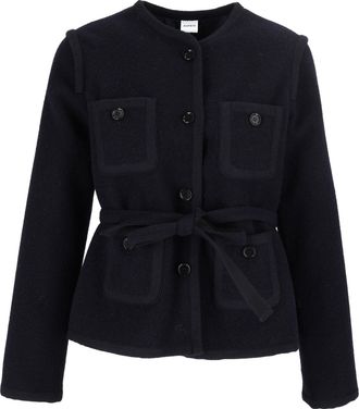 Aspesi Mod.0980 Belted Virgin Wool Jacket