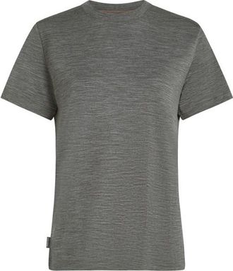 Icebreaker 15.5 Merinofine Jersey S/S Tee Merinoshirt f&uuml;r Damen | grau