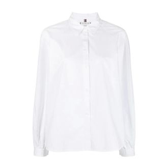 Tommy Hilfiger Camicia in cotone raglan - - Blouses & Shirts - Donna - Bianco - S