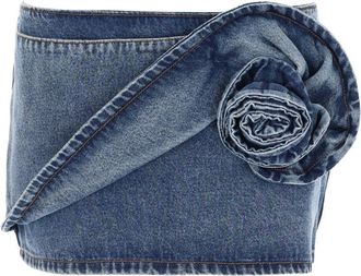 Magda Butrym Denim Miniskirt