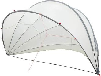 vidaXL C&uacute;pula Para Piscina Manual Gris Y Naranja 546 X 516 X 250 Cm Vidaxl