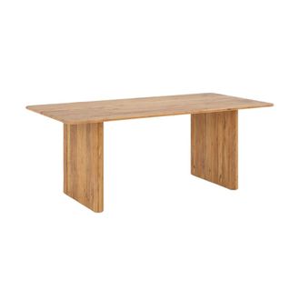Rendez-Vous D&eacute;co Mesa rectangular de madera de acacia para 8 personas