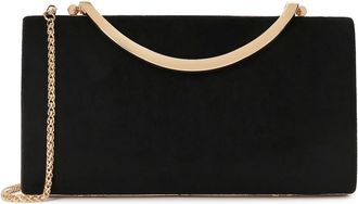 Kazar Tassen, Dames, Zwart, ONE Size, Chique handtas met decoratieve sluiting