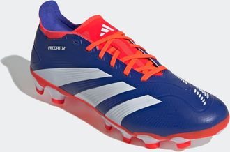 adidas Fussballschuh ADIDAS PERFORMANCE PREDATOR LEAGUE MG, Damen, Gr. 42,5, blau (lucid blau, cloud wei&szlig;, solar rot), Synthetik, Textil, Schuhe Fussballschu