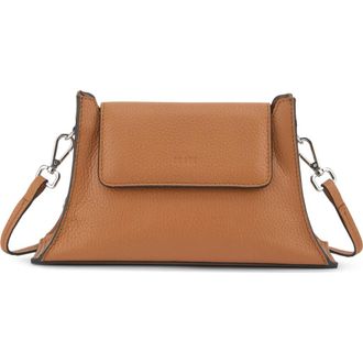 Behno Mini Winnie Pebble Leather Crossbody Bag in Clay at Nordstrom