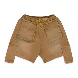 Rhude TAN CARGO SHORTS