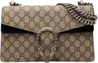 Gucci Pre-owned Cross Body Bags, female, Beige, Size: ONE SIZE Pre-owned Dionysus Cross Body Bag