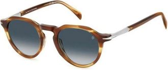 Eyewear by David Beckham Heren, Accessoires, Bruin, Maat: 50 MM