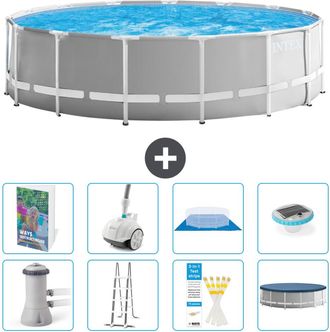 Intex Piscina Prism Frame Redonda - 457x122 Cm - 9-piezas S552