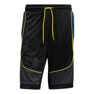 adidas Hrdn Short Printing Gym Training Basketball Sports Shorts Black GP9791