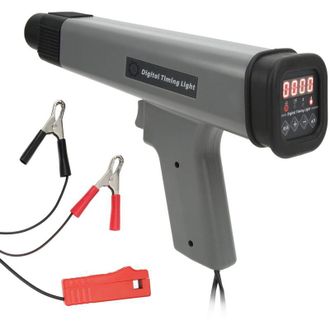 OEM Luz Estrobosc&oacute;pica Digital De 12 V - Pantalla Digital Para La Sincronizaci&oacute;n Del Motor - Compatible Con Coches, Motocicletas Y Barcos - Abs De Alta Ca