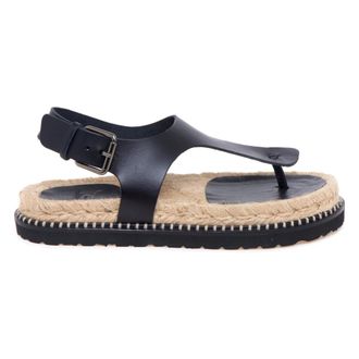 Castaner Tokio Sandal - female - Casta&ntilde;er - Flat Sandals - Black - 3 UK - Shoes