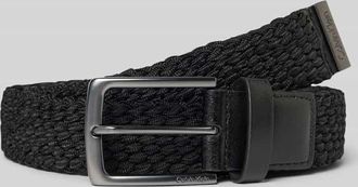 Calvin Klein G&uuml;rtel in Flecht-Optik mit Dornschlie&szlig;e in Black, Gr&ouml;&szlig;e 100