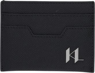 Karl Lagerfeld Heren, Accessoires, Zwart, Maat: ONE Size Leer