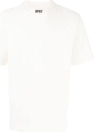 Heron Preston logo-patch crew-neck T-shirt - men - Cotton - S - White