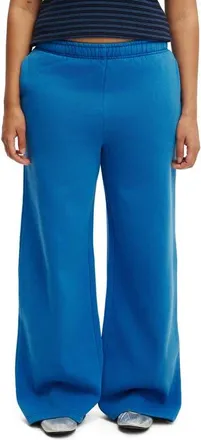 Cotton On Womens Baggy Sweatpant in Washed Cobalt at Nordstrom, Size X-Large