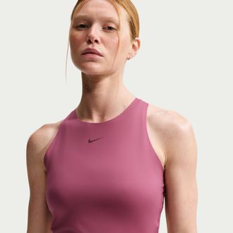 Nike Womens Universa Tank Top in Red | IV4964-654