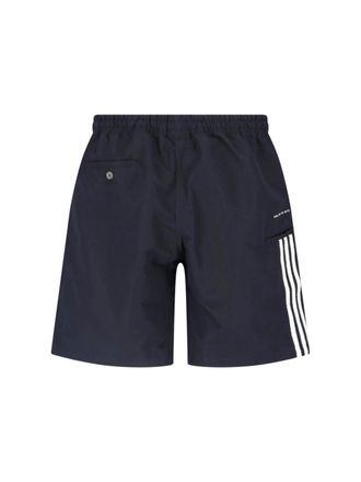 adidas Unisex Trousers Black Recycled Polyester